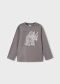 Glow-In-The-Dark Dino LS TEE