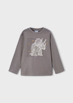 Glow-In-The-Dark Dino LS TEE