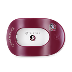 Flat Round Hair Clip | Large | Go Noles!