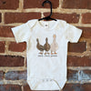 "Duck Duck Goose" Farm Baby Country Fall Baby Clothing