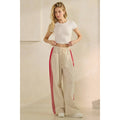 Sport Striped Wide Legged Pants