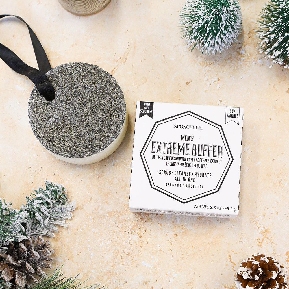 20+ Men’s Extreme Buffer w/ Black Scrubber (Bergamot)