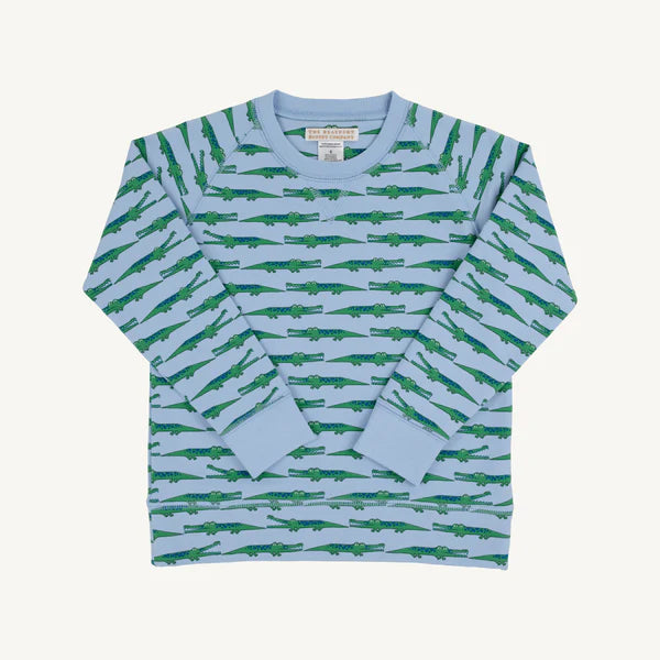 Cassidy Comfy Crewneck See Ya Later Alligator - Little Jill & Co.