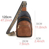 Retro Multi Layered Shoulder Bag