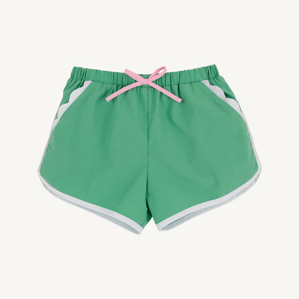 Cheryl Shorts Gibson Island Green - Little Jill & Co.