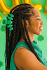 Classic Shamrock Shimmer Large Claw Hair Clip