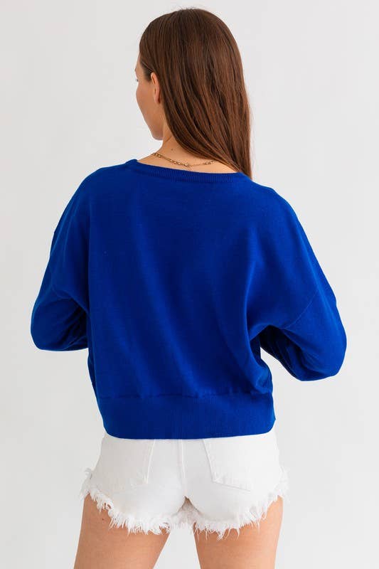 "FLORIDA" LIGHT WEIGHT SWEATER