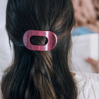 Flat Round Hair Clip | Small | Wild Side