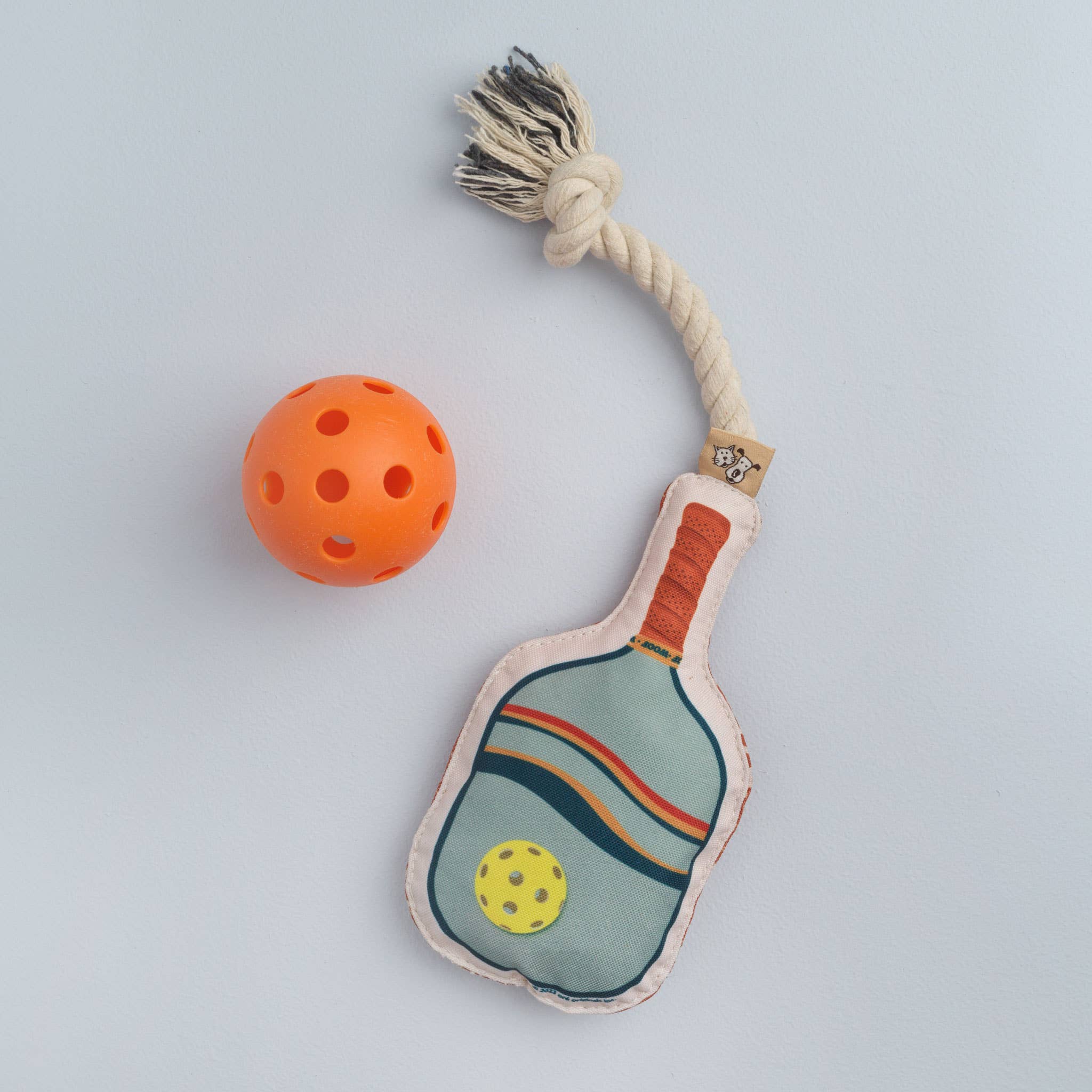 Rope Dog Toy | Pickleball - Little Jill & Co.