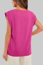 ROUND NECK LOOSE SHORT SLEEVE - Little Jill & Co.
