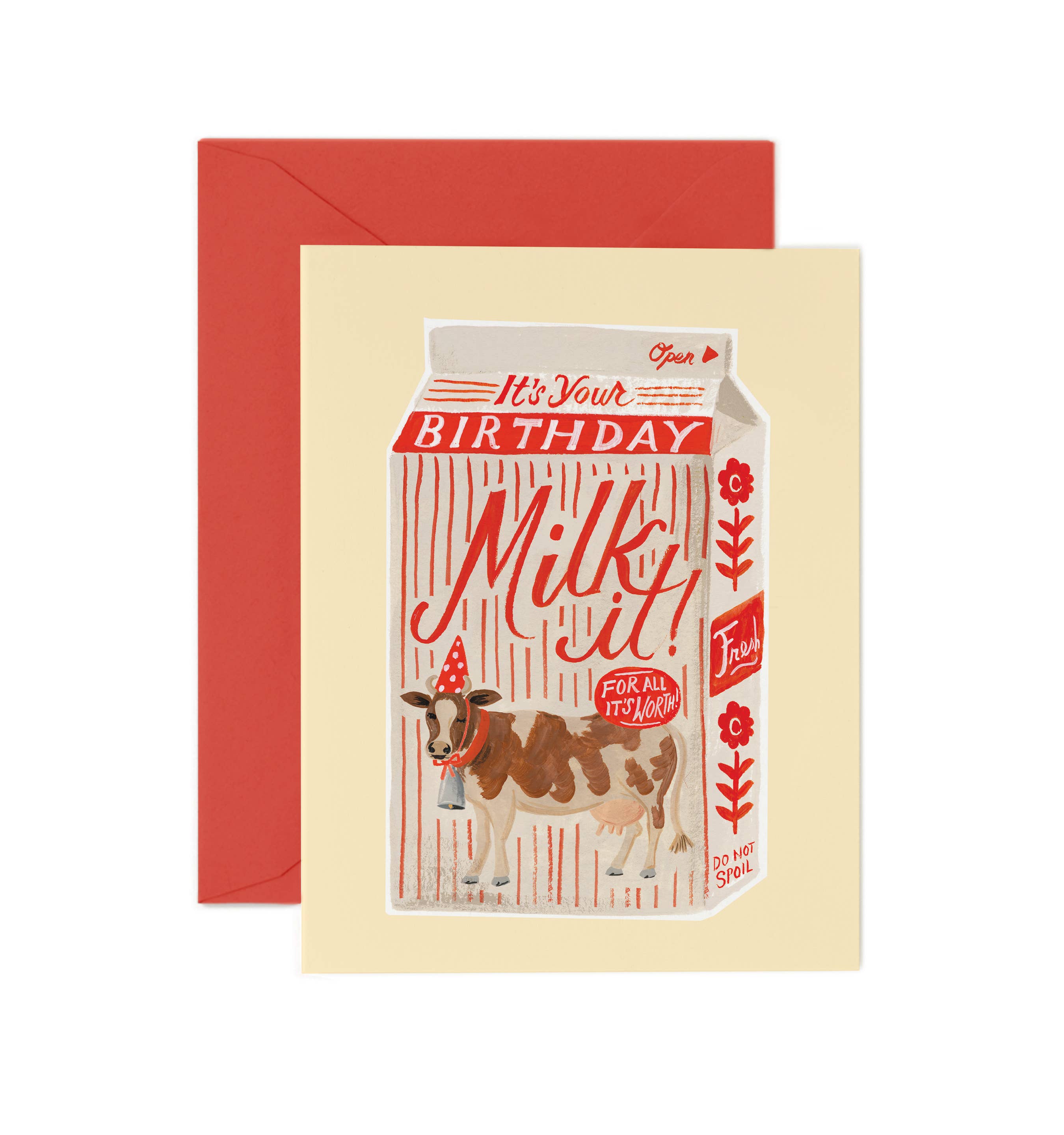 Milk It Birthday Card - Little Jill & Co.