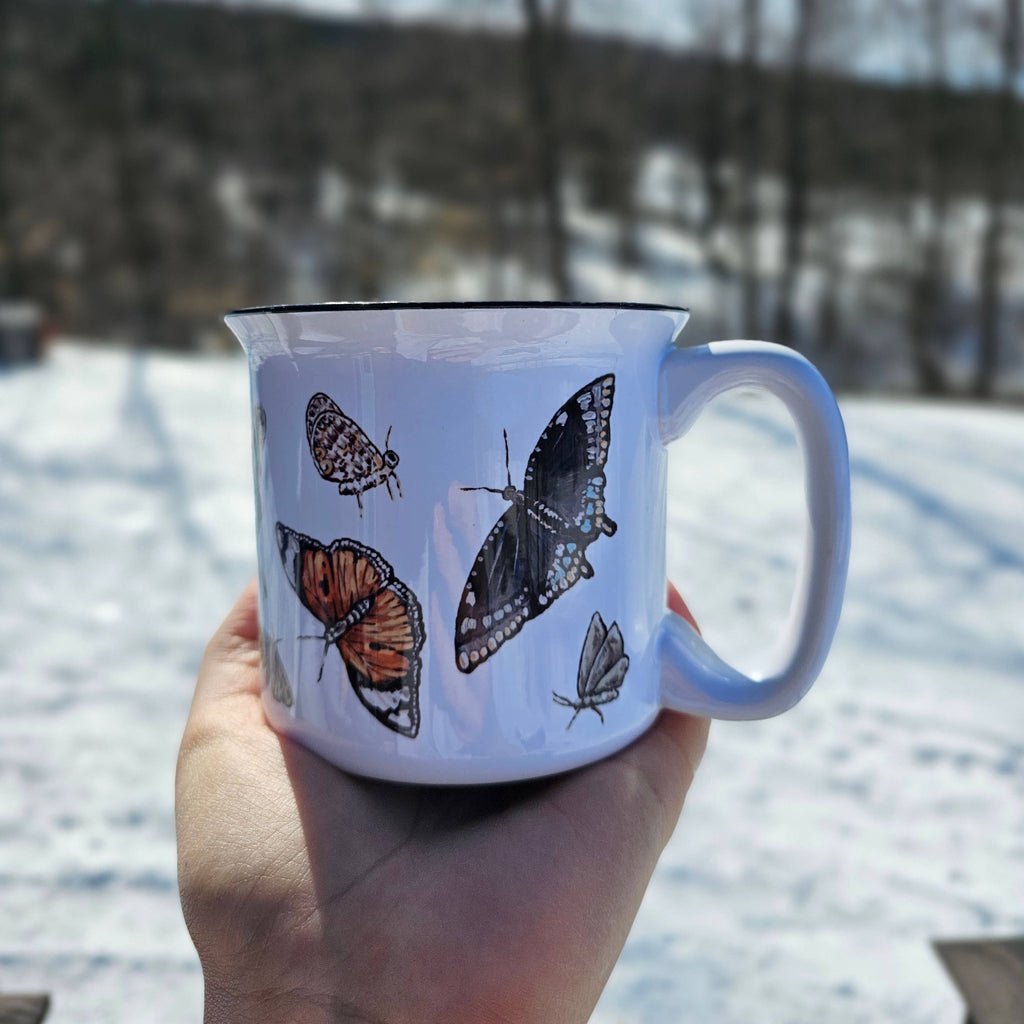 Butterfly and Moth Lover Mug - Little Jill & Co.