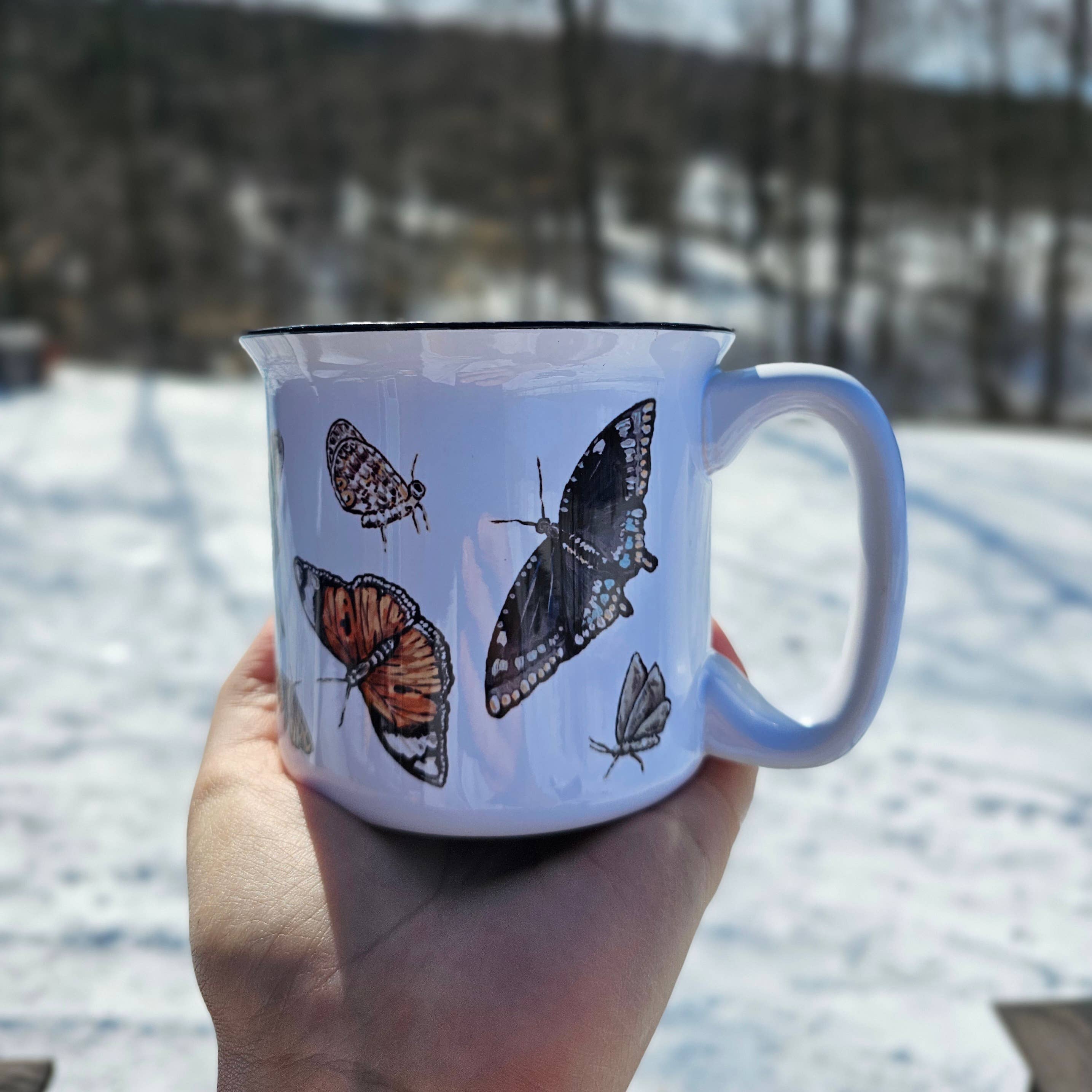 Butterfly and Moth Lover Mug - Little Jill & Co.