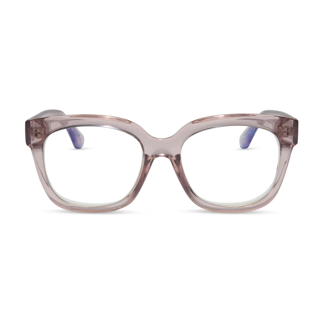 Ava Light Pink Crystal Blue Light Readers