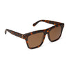 Sammy - matte rich tortoise brown polarized