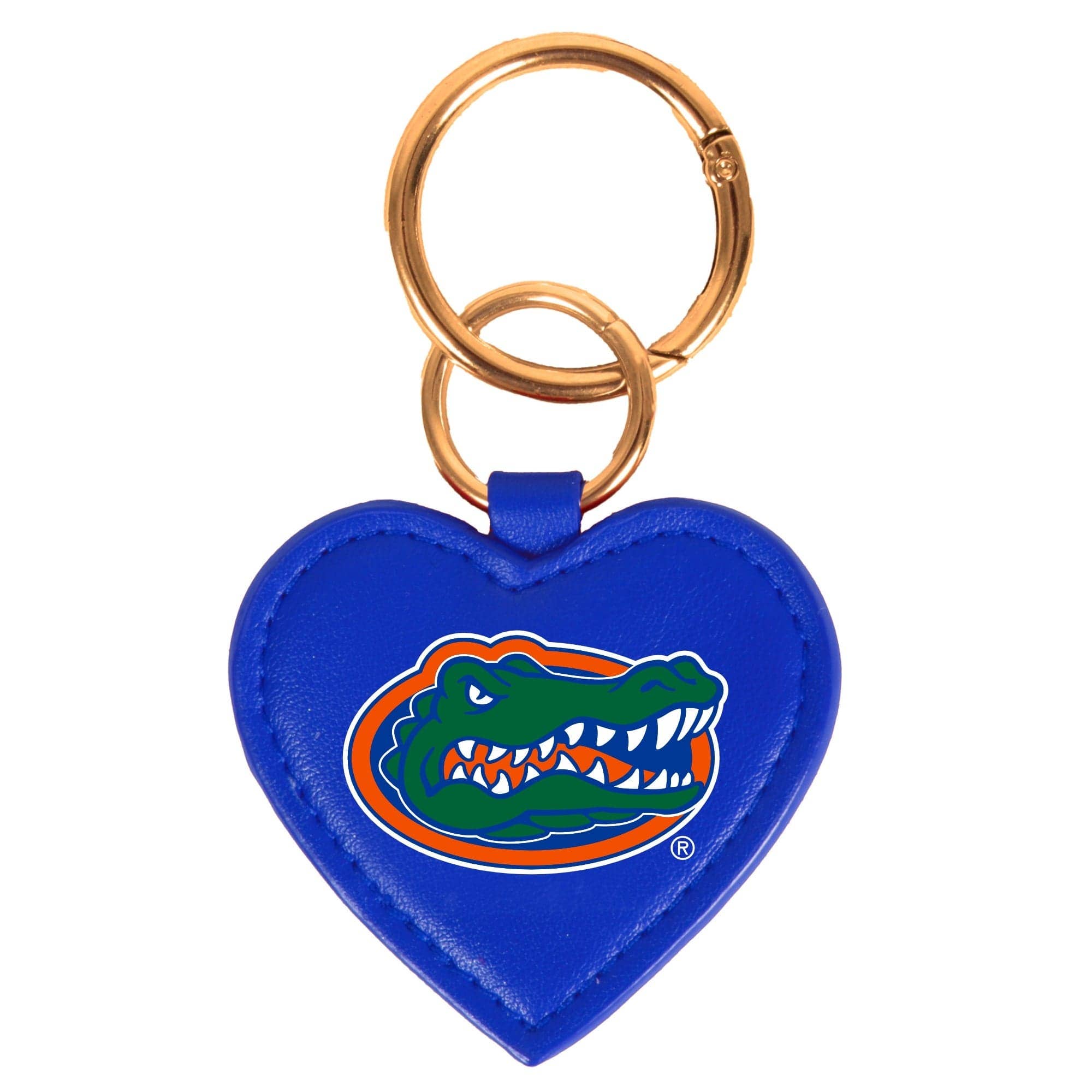 Florida Gators Heart Purse Charm/ Key Ring by Desden