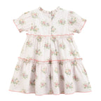 Heritage Custom Rose Layered Ruffle Dress