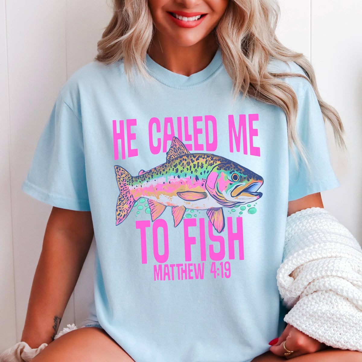 He Called Me To Fish Christian T-Shirt