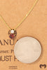 Birthstone Pendant Necklace