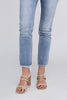 Angela - Strappy Alligator Heel