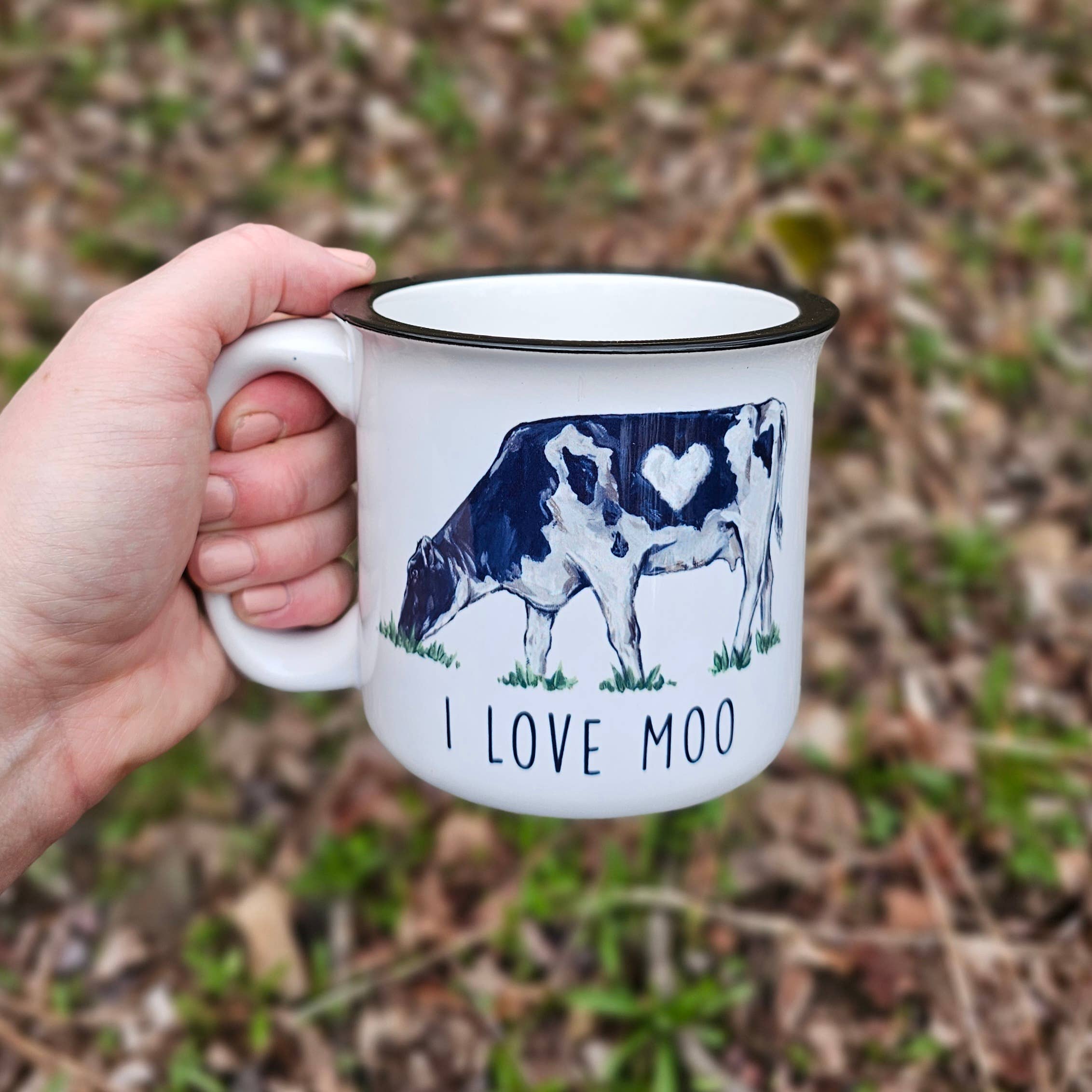 I Love Moo Cow Coffee Mug
