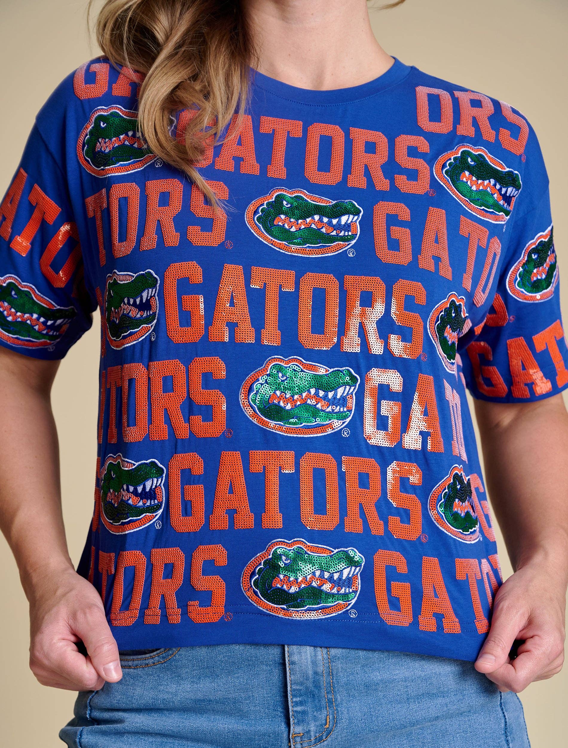 The Sequin Repeat Tee | Florida