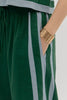 Solid Block Color Green Pant Set