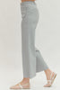 Dusty Solid Wide Leg Pants Scallop Pockets - Little Jill & Co.