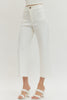Solid Knit Pants Ivory - Little Jill & Co.