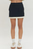 Solid sleeveless Skirt Set