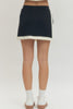Solid sleeveless Skirt Set