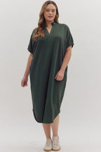 Everyday Comfort Midi Dress