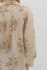 Floral print long sleeve top
