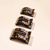 Flat Rectangle Hair Clip | Medium | Tortoise