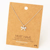 Rhinestone Ribbon Bow Pendant Necklace