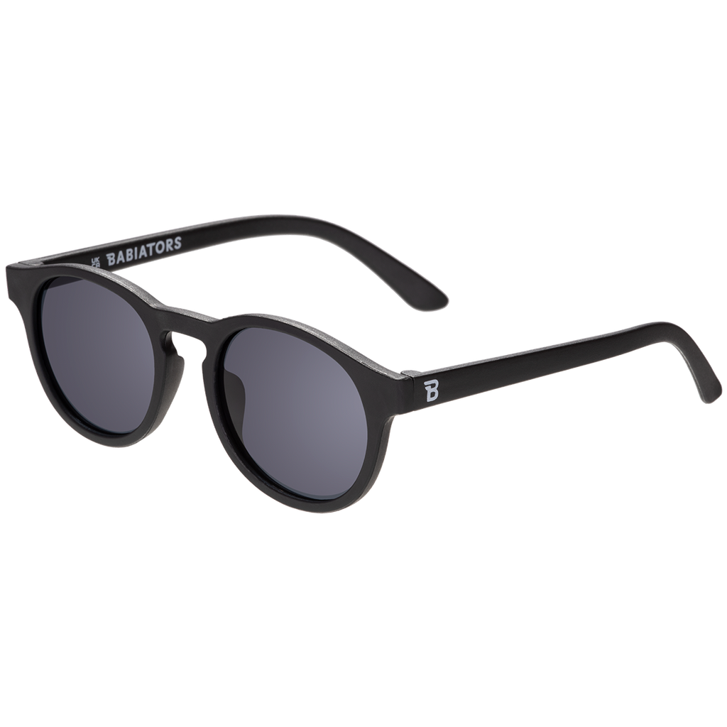 Jet Black Keyhole Baby and Kid Sunglasses