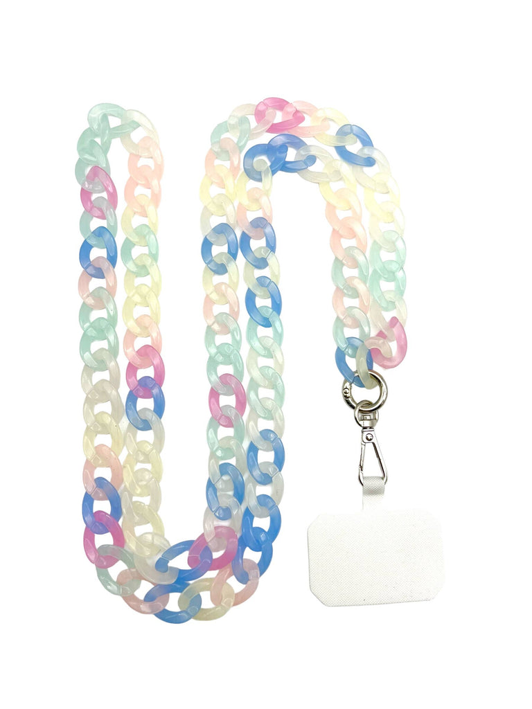 Pastel Phone Candy Chain Lanyard Strap Cross Body Universal