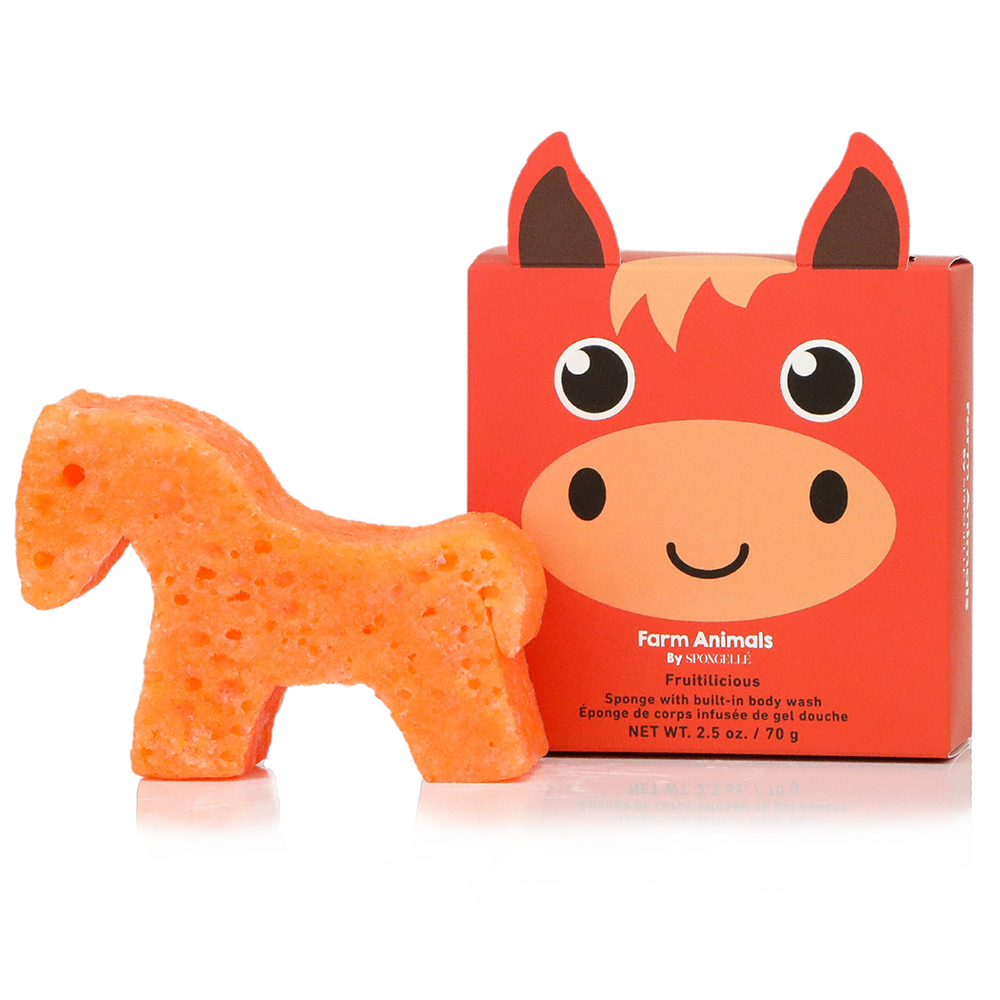 Henry Horse Farm Animals Sponge - Little Jill & Co.