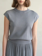 Crew Neck Knitted Top