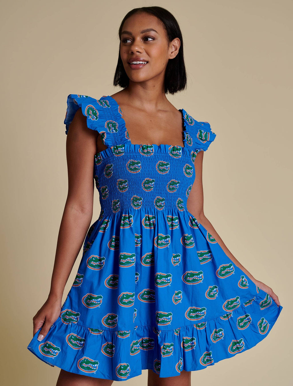 The Poplin Smocked Dress | Florida