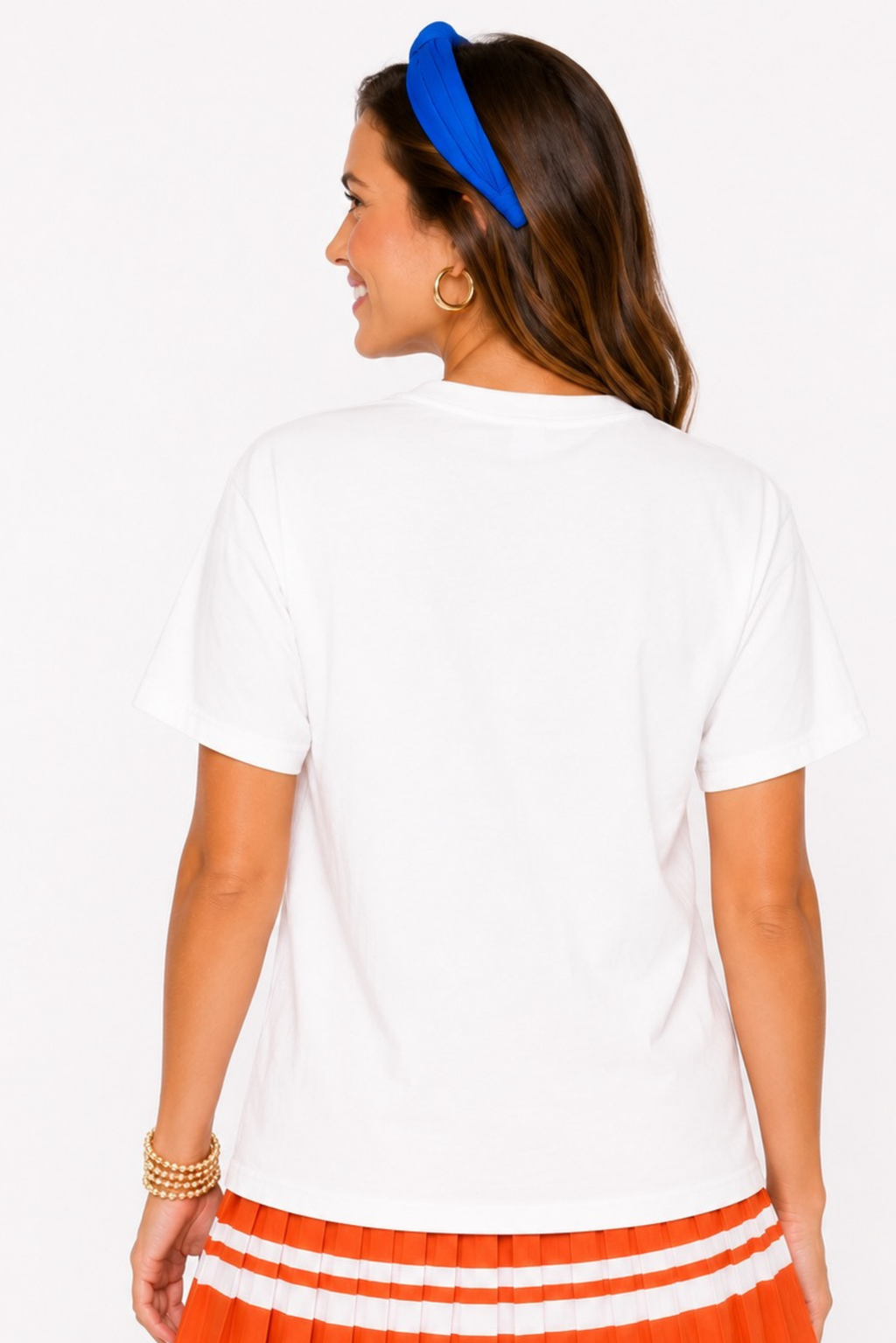 Florida Gingham Bow T-Shirt
