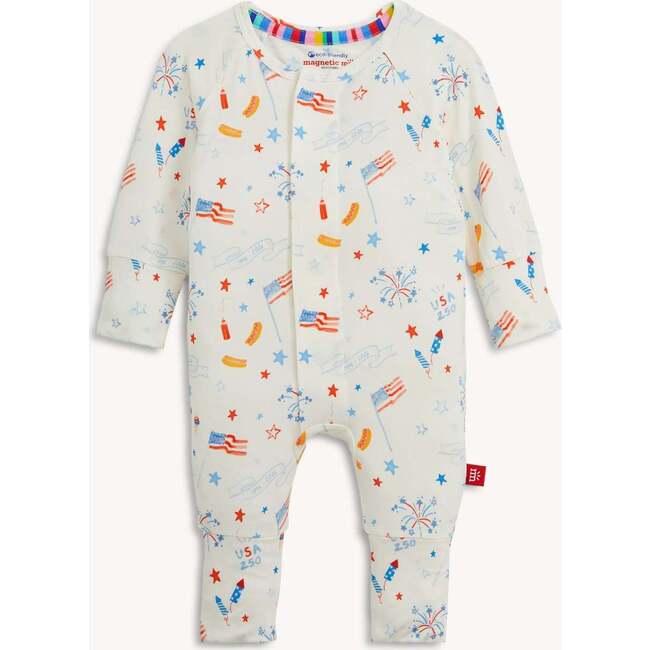 Usa 250 Modal Magnetic Convertible Coverall