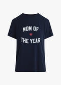 Mom of Year Navy Tee
