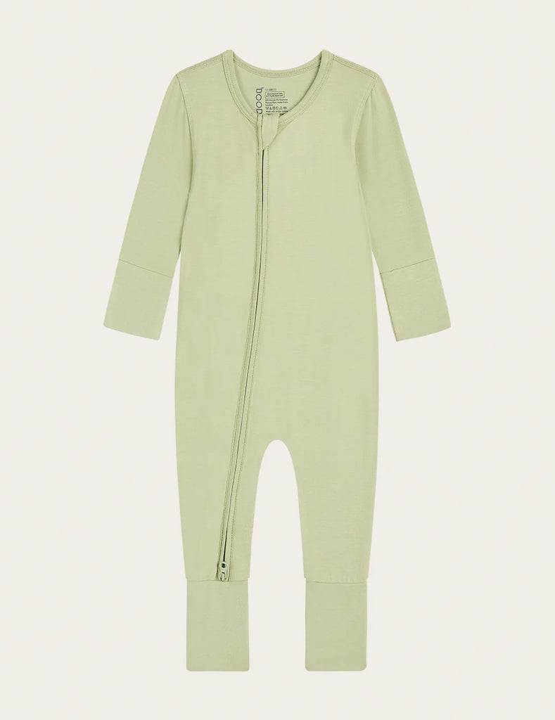 Baby LS Romper Sage