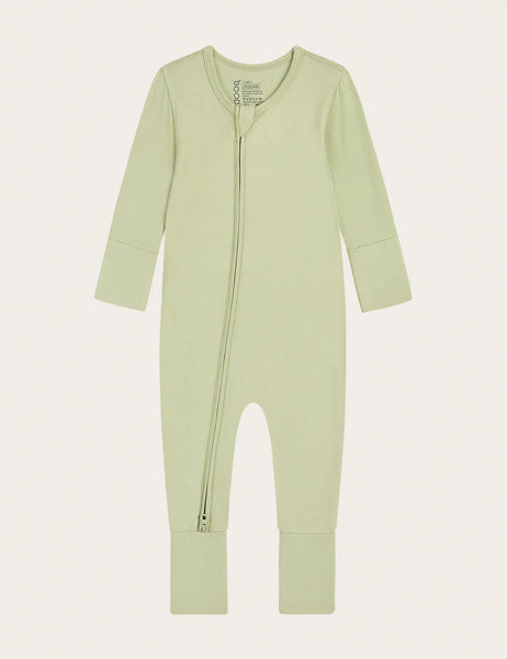 Baby LS Romper Sage