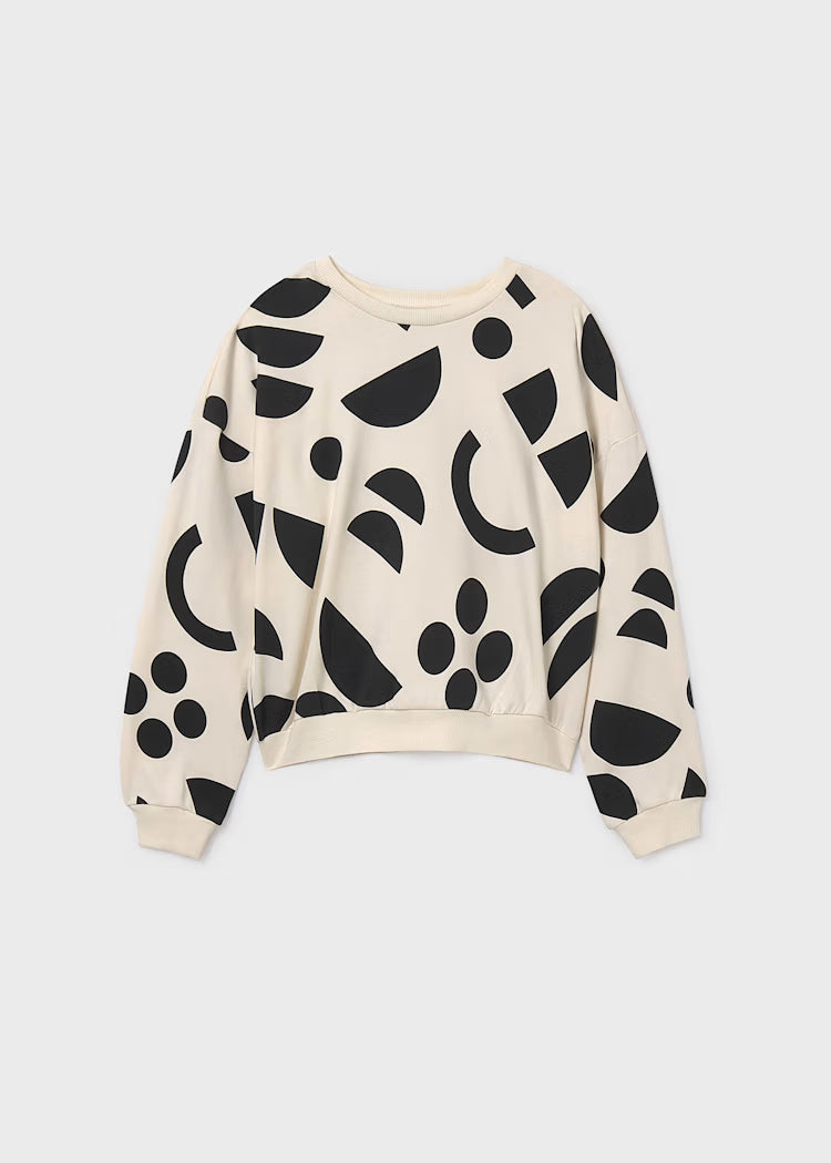 Macchiato Pullover Print