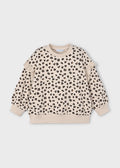Ruffle Sleeve Leopard Pullover - Little Jill & Co.