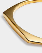 Signet Bangle Gold Coated