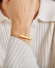 Signet Bangle Gold Coated