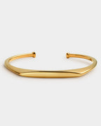 Signet Bangle Gold Coated